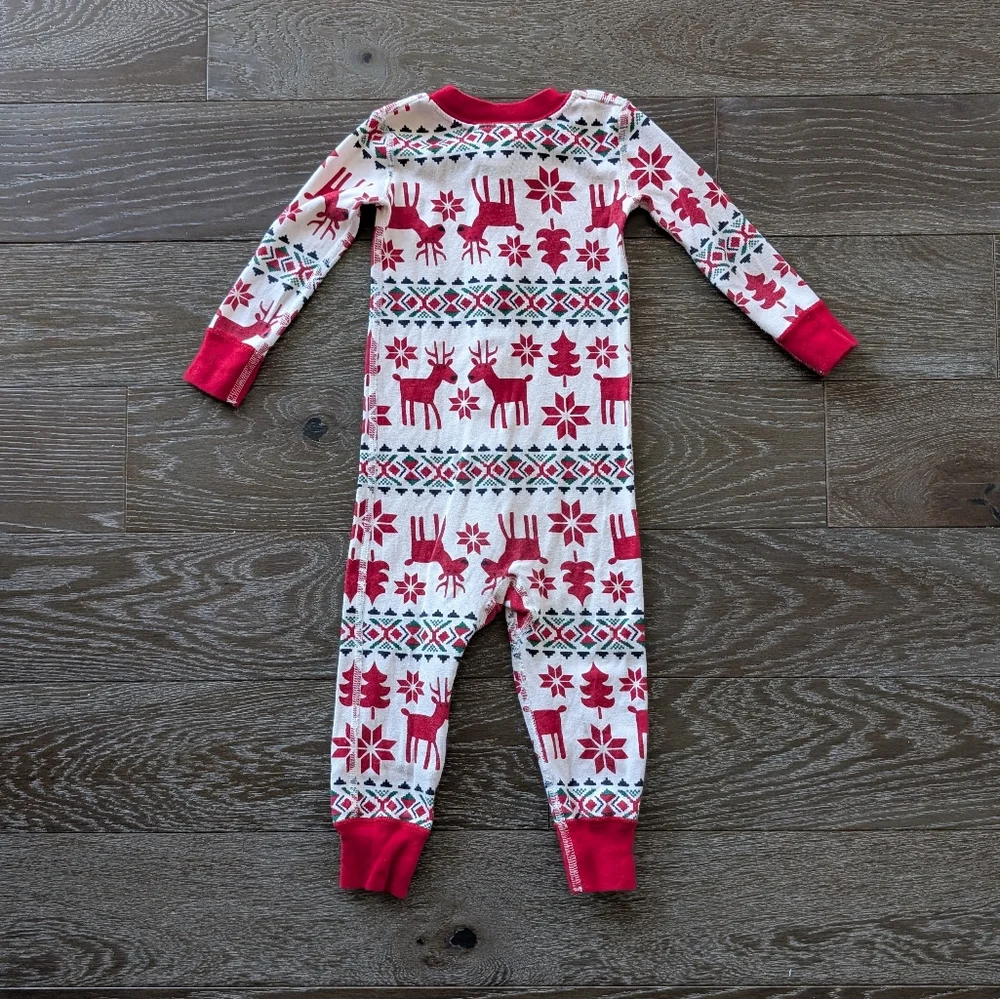 Hanna Andersson Baby Zip Sleeper In Dear Deer Size 2T
